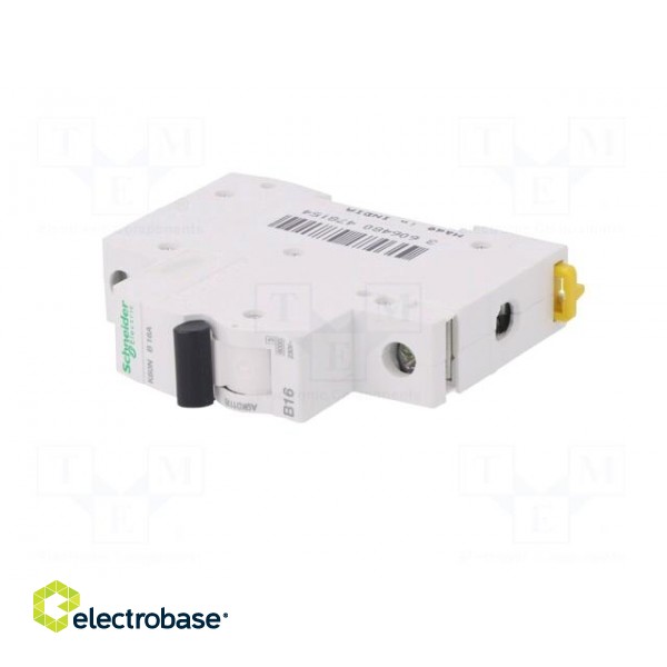 Circuit breaker | 230VAC | 16A | Poles: 1 | DIN | Charact: B image 2