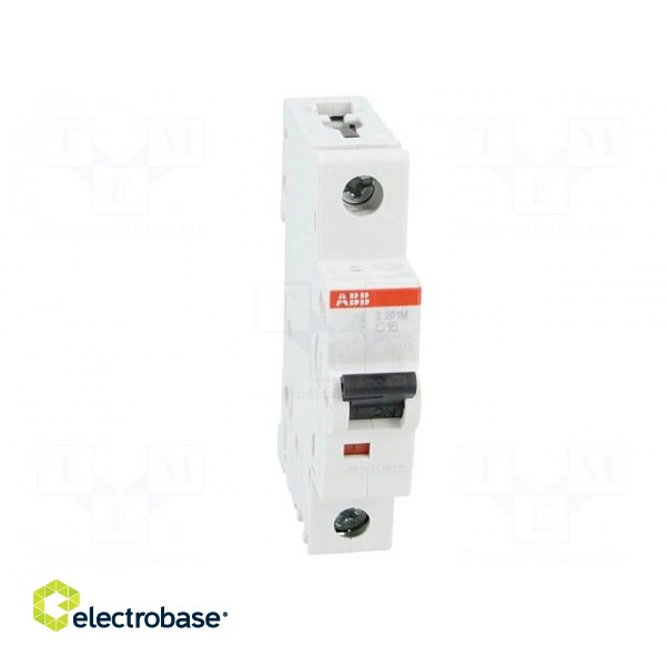 Circuit breaker | 230/400VAC | Inom: 16A | Poles: 1 | Charact: C | 10kA image 9