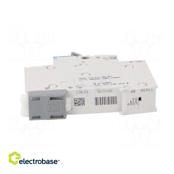 Circuit breaker | 230/400VAC | Inom: 16A | Poles: 1 | Charact: C | 6kA image 5