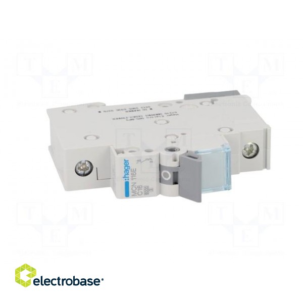 Circuit breaker | 230VAC | Inom: 16A | Poles: 1 | DIN | Charact: C | 6kA image 8