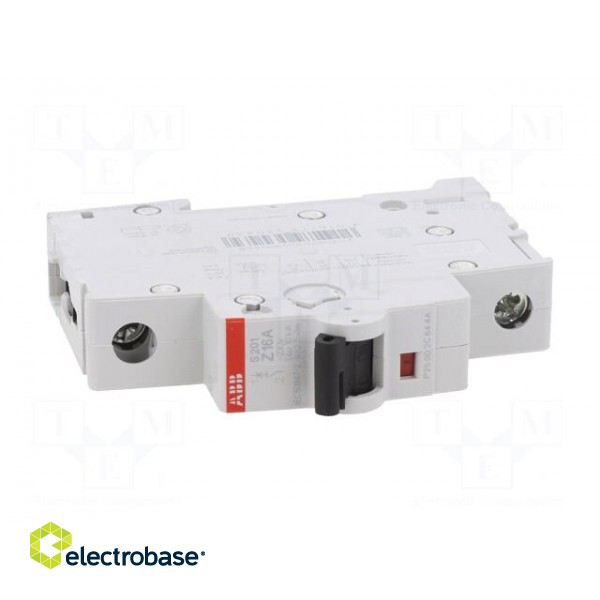 Circuit breaker | 230/400VAC | Inom: 16A | Poles: 1 | Charact: Z | 6kA image 9