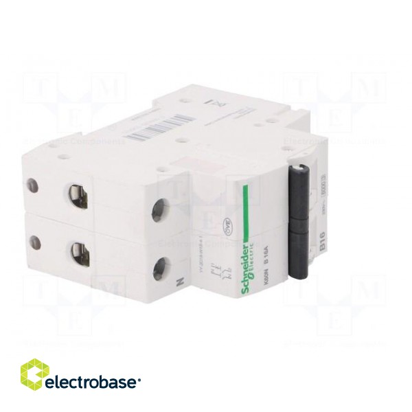 Circuit breaker | 400VAC | 16A | Poles: 1+N | DIN | Charact: B image 8