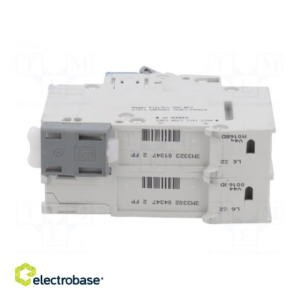 Circuit breaker | 230/400VAC | Inom: 16A | Poles: 1+N | Charact: B | 6kA image 5