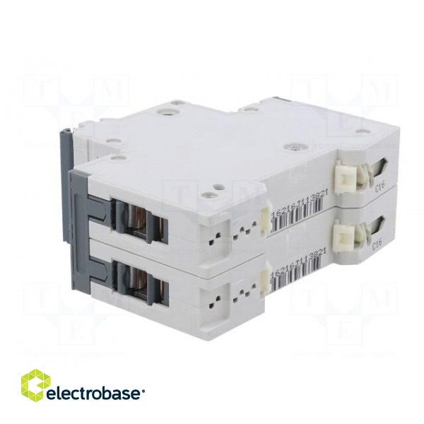 Circuit breaker | 230/400VAC | Inom: 16A | Poles: 2 | Charact: C | 6kA image 4