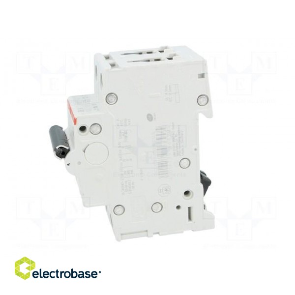 Circuit breaker | 230/400VAC | Inom: 16A | Poles: 2 | Charact: B | 6kA image 3