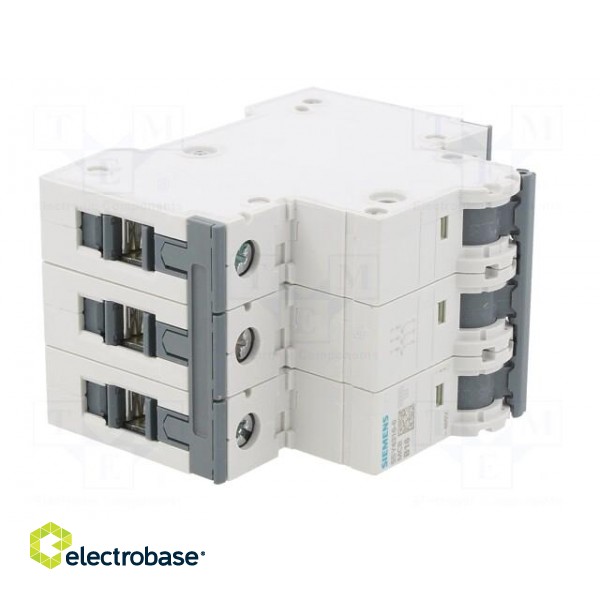 Circuit breaker | 230/400VAC | Inom: 16A | Poles: 3 | Charact: B | 10kA image 8