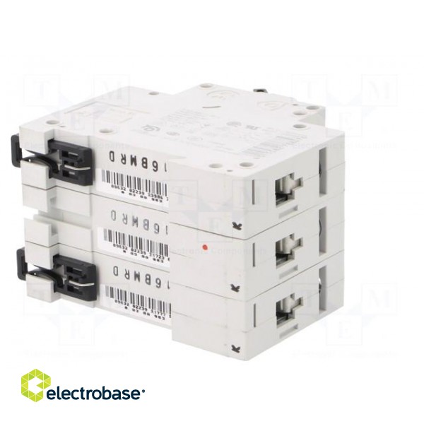 Circuit breaker | 230/400VAC | Inom: 16A | Poles: 3 | DIN | Charact: B image 6