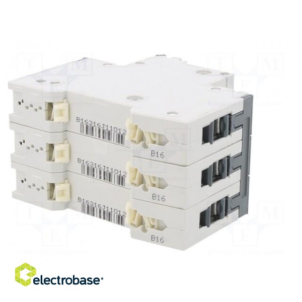 Circuit breaker | 230/400VAC | Inom: 16A | Poles: 3 | Charact: B | 6kA image 6