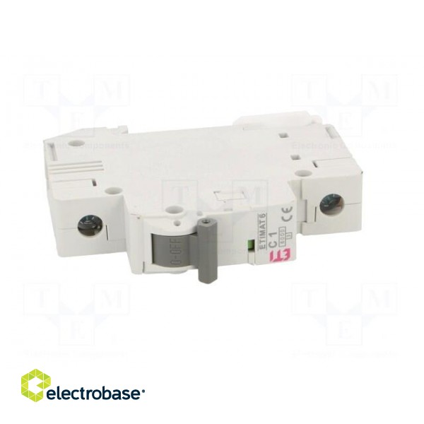 Circuit breaker | 230/400VAC | Inom: 1A | Poles: 1 | Charact: C | 6kA image 9