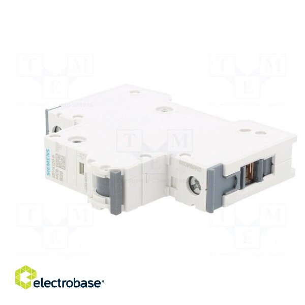 Circuit breaker | 230/400VAC | Inom: 20A | Poles: 1 | Charact: B | 10kA image 2