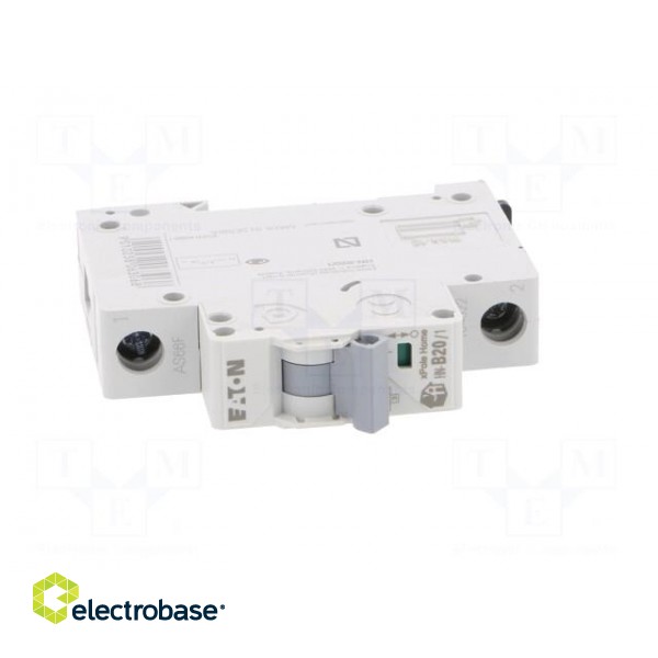 Circuit breaker | 230/400VAC | Inom: 20A | Poles: 1 | DIN | Charact: B image 9