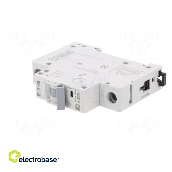 Circuit breaker | 230/400VAC | Inom: 20A | Poles: 1 | DIN | Charact: B image 2