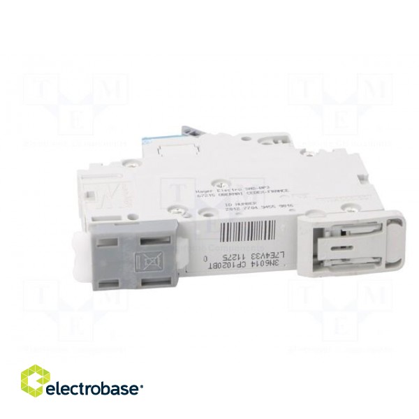 Circuit breaker | 230/400VAC | Inom: 20A | Poles: 1 | Charact: B | 10kA image 5