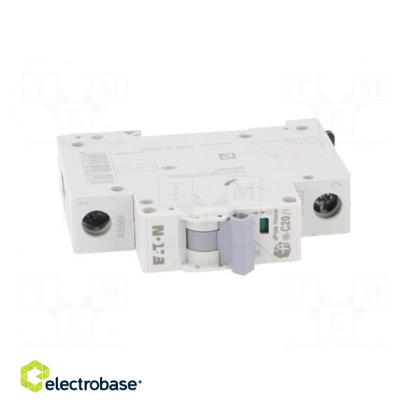 Circuit breaker | 230/400VAC | Inom: 20A | Poles: 1 | DIN | Charact: C image 9