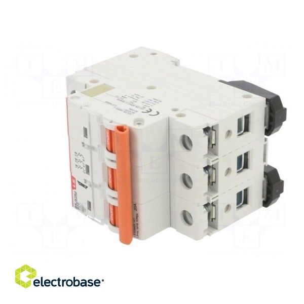 Circuit breaker | 230/400VAC | Inom: 20A | Poles: 3 | Charact: B | 6kA image 2