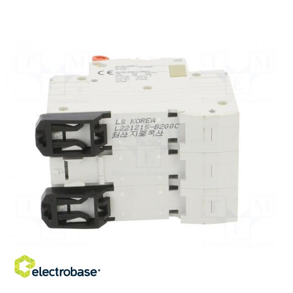 Circuit breaker | 230/400VAC | Inom: 20A | Poles: 3 | Charact: B | 6kA image 5