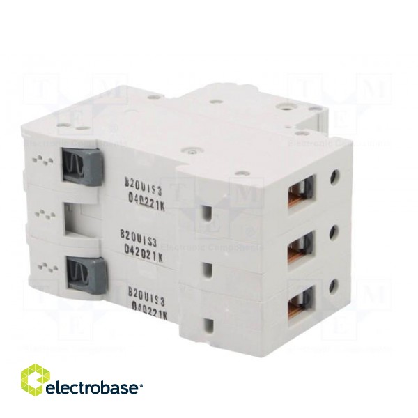 Circuit breaker | 230/400VAC | Inom: 20A | Poles: 3 | Charact: B | 10kA image 6
