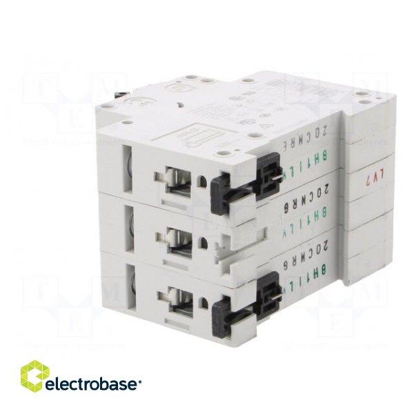Circuit breaker | 230/400VAC | Inom: 20A | Poles: 3 | Charact: C | 15kA image 4