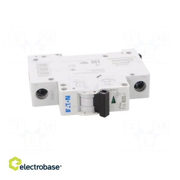 Circuit breaker | 230/400VAC | Inom: 25A | Poles: 1 | Charact: B | 6kA image 9