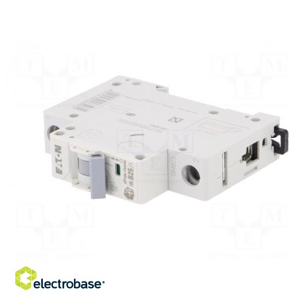 Circuit breaker | 230/400VAC | Inom: 25A | Poles: 1 | DIN | Charact: B image 2