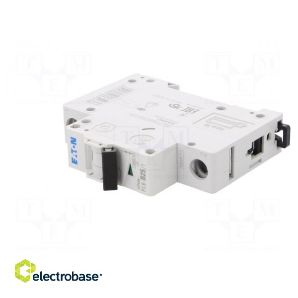 Circuit breaker | 230/400VAC | Inom: 25A | Poles: 1 | Charact: B | 6kA image 2