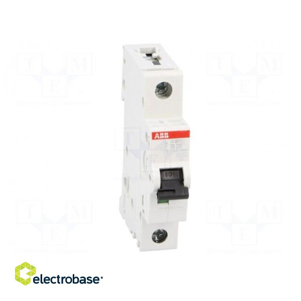 Circuit breaker | 230VAC | Inom: 25A | Poles: 1 | DIN | Charact: B | 6kA image 9