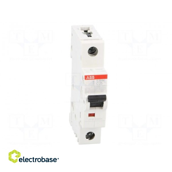 Circuit breaker | 230VAC | Inom: 25A | Poles: 1 | DIN | Charact: C | 10kA image 9