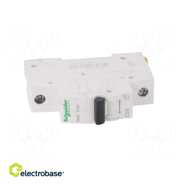 Circuit breaker | 230/400VAC | Inom: 25A | Poles: 1 | Charact: C | 6kA image 9