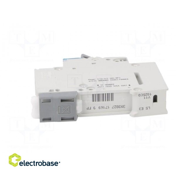 Circuit breaker | 230/400VAC | Inom: 25A | Poles: 1 | Charact: C | 6kA image 5