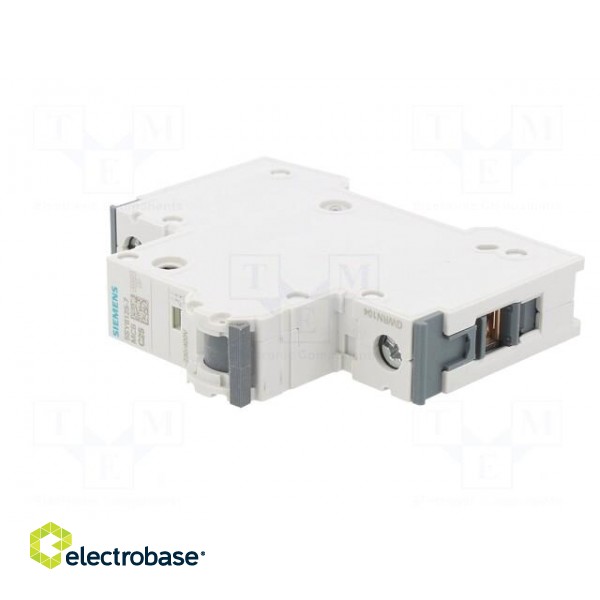 Circuit breaker | 230/400VAC | Inom: 25A | Poles: 1 | Charact: C | 6kA image 2