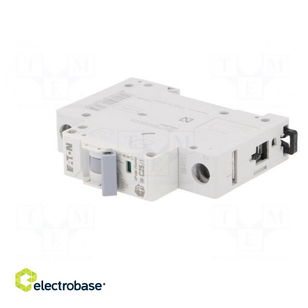 Circuit breaker | 230/400VAC | Inom: 25A | Poles: 1 | DIN | Charact: C image 2