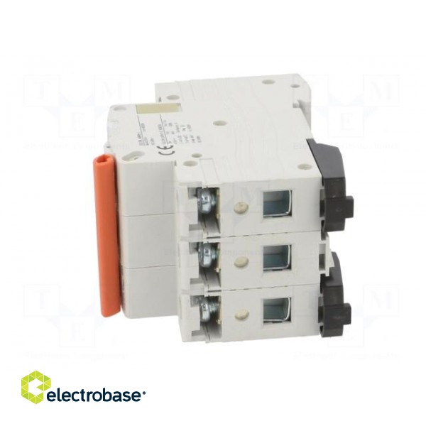 Circuit breaker | 230/400VAC | Inom: 25A | Poles: 3 | Charact: B | 6kA image 3