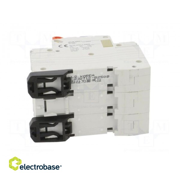 Circuit breaker | 230/400VAC | Inom: 25A | Poles: 3 | Charact: B | 6kA image 5