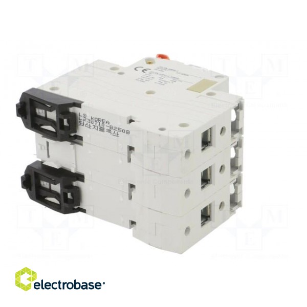 Circuit breaker | 230/400VAC | Inom: 25A | Poles: 3 | Charact: B | 6kA image 6