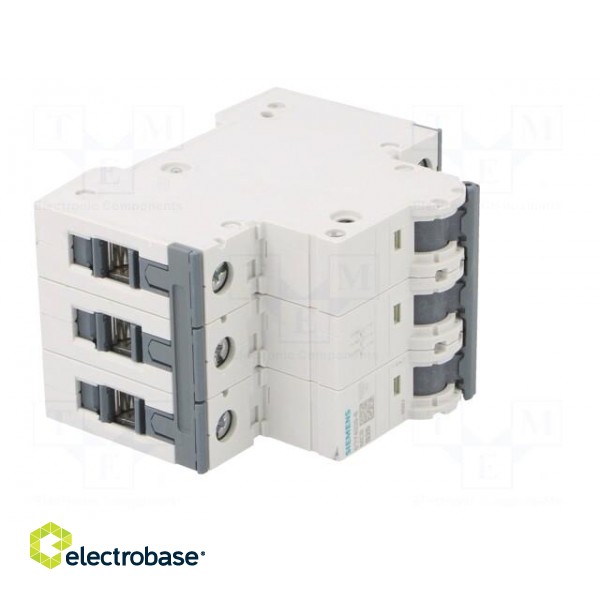 Circuit breaker | 230/400VAC | Inom: 25A | Poles: 3 | Charact: B | 10kA image 8