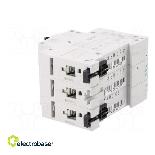 Circuit breaker | 230/400VAC | Inom: 25A | Poles: 3 | Charact: C | 15kA image 4