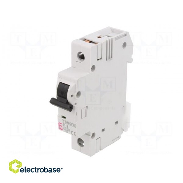 Circuit breaker | 230/400VAC | Inom: 2A | Poles: 1 | Charact: C | 10kA image 1