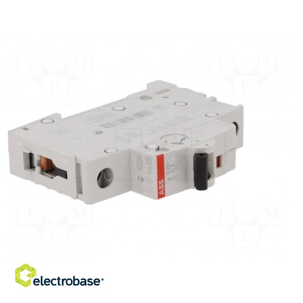 Circuit breaker | 230/400VAC | Inom: 2A | Poles: 1 | Charact: C | 6kA image 8