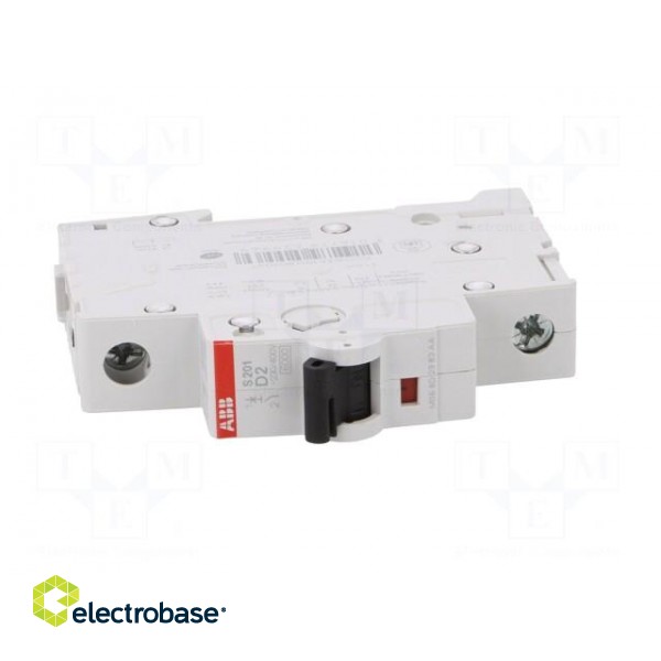 Circuit breaker | Inom: 2A | Poles: 1 | DIN | Charact: D | 6kA | IP20 image 9