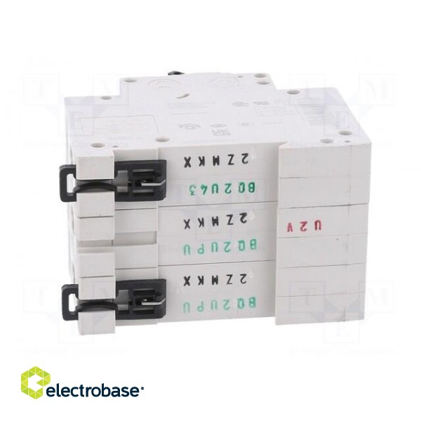 Circuit breaker | 230/400VAC | Inom: 2A | Poles: 3 | Charact: Z | 10kA paveikslėlis 5