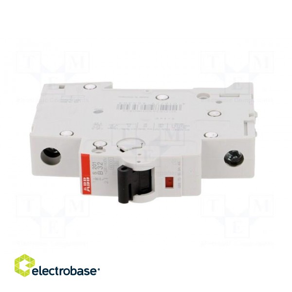 Circuit breaker | 230VAC | Inom: 32A | Poles: 1 | DIN | Charact: B | 6kA фото 9