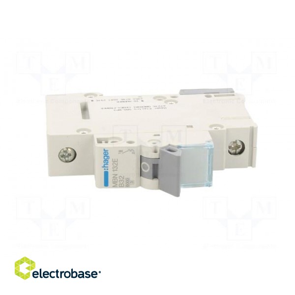 Circuit breaker | 230/400VAC | Inom: 32A | Poles: 1 | Charact: B | 6kA image 9