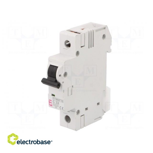 Circuit breaker | 230/400VAC | Inom: 32A | Poles: 1 | Charact: C | 10kA image 1