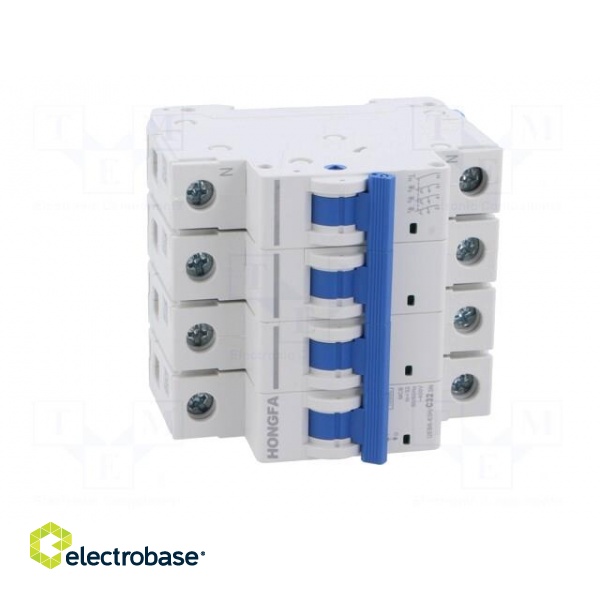 Circuit breaker | 230/400VAC | Inom: 32A | Poles: 3+N | Charact: C | 10kA image 9