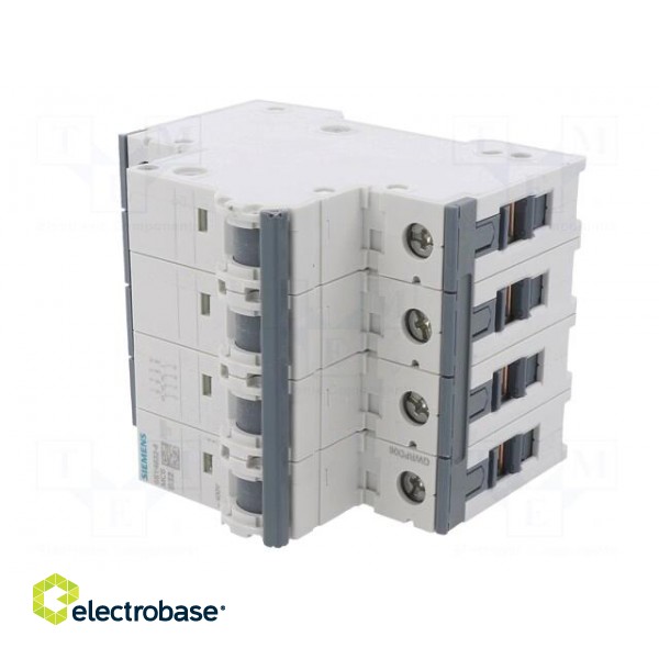 Circuit breaker | 230/400VAC | Inom: 32A | Poles: 3+N | Charact: B | 10kA image 2