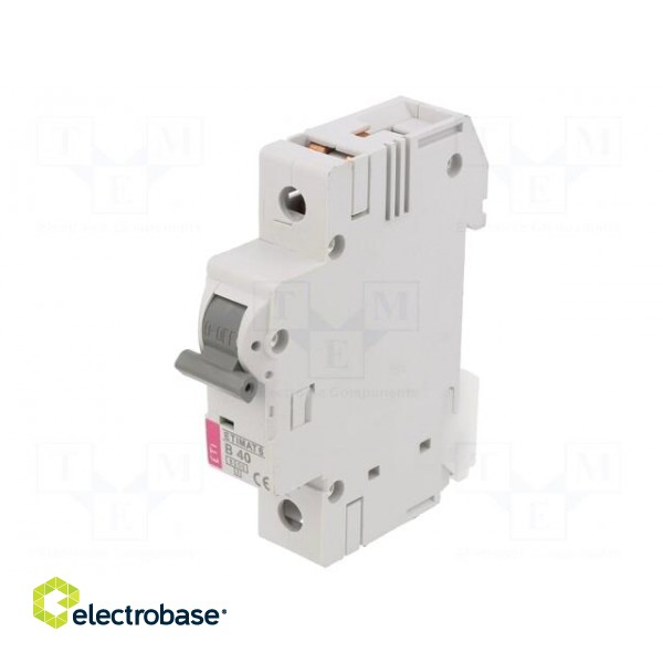 Circuit breaker | 230/400VAC | Inom: 40A | Poles: 1 | Charact: B | 6kA image 1