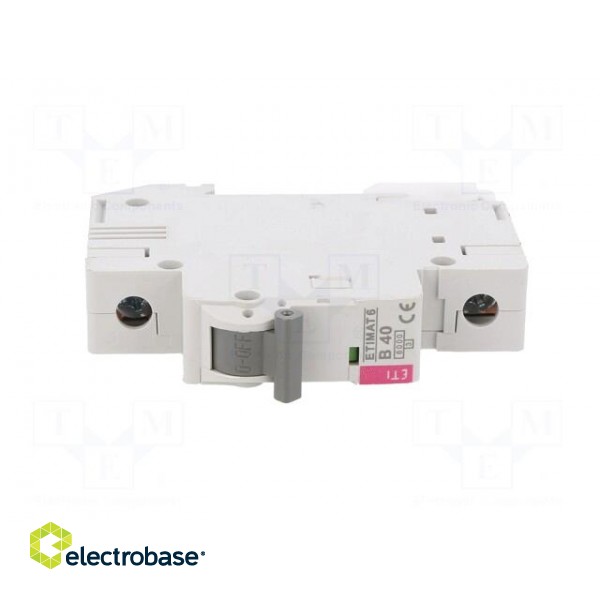 Circuit breaker | 230/400VAC | Inom: 40A | Poles: 1 | Charact: B | 6kA image 9