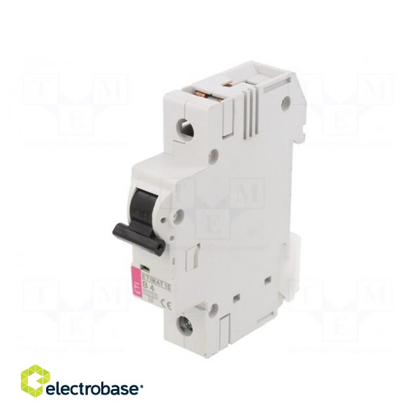 Circuit breaker | 230/400VAC | Inom: 4A | Poles: 1 | Charact: B | 10kA image 1