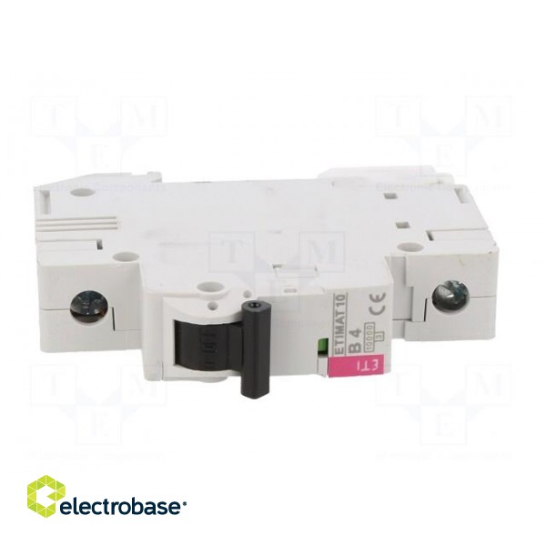 Circuit breaker | 230/400VAC | Inom: 4A | Poles: 1 | Charact: B | 10kA image 9
