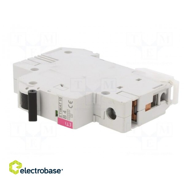 Circuit breaker | 230/400VAC | Inom: 4A | Poles: 1 | Charact: B | 10kA image 2